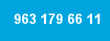 963 179 66 11 963 179 66 11